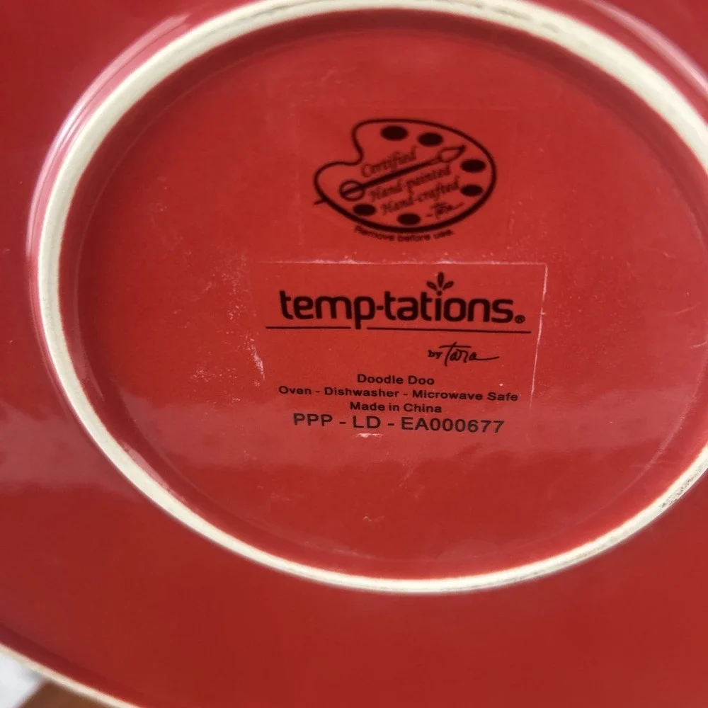 Temp-Tations Red Doodle Doo Rooster 11